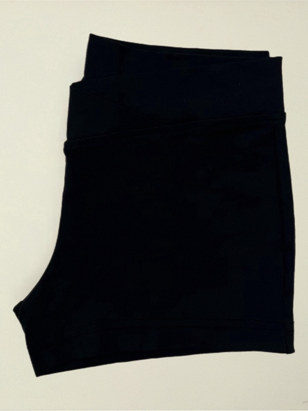 👯 Girls’ Black Biker/Bootie Shorts with V-Waistband | Kids’ Sz 3-4 (approx)